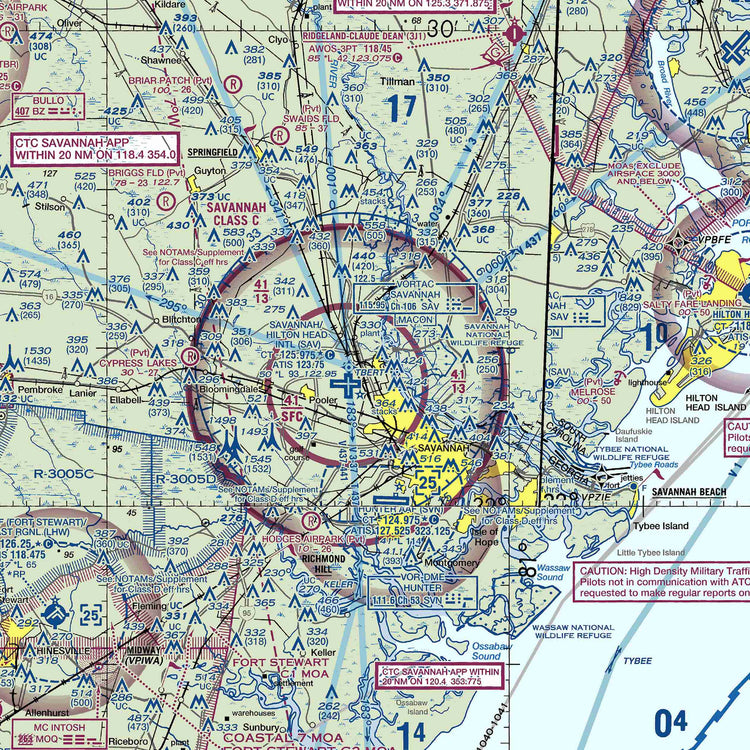 SAV - VFR Chart