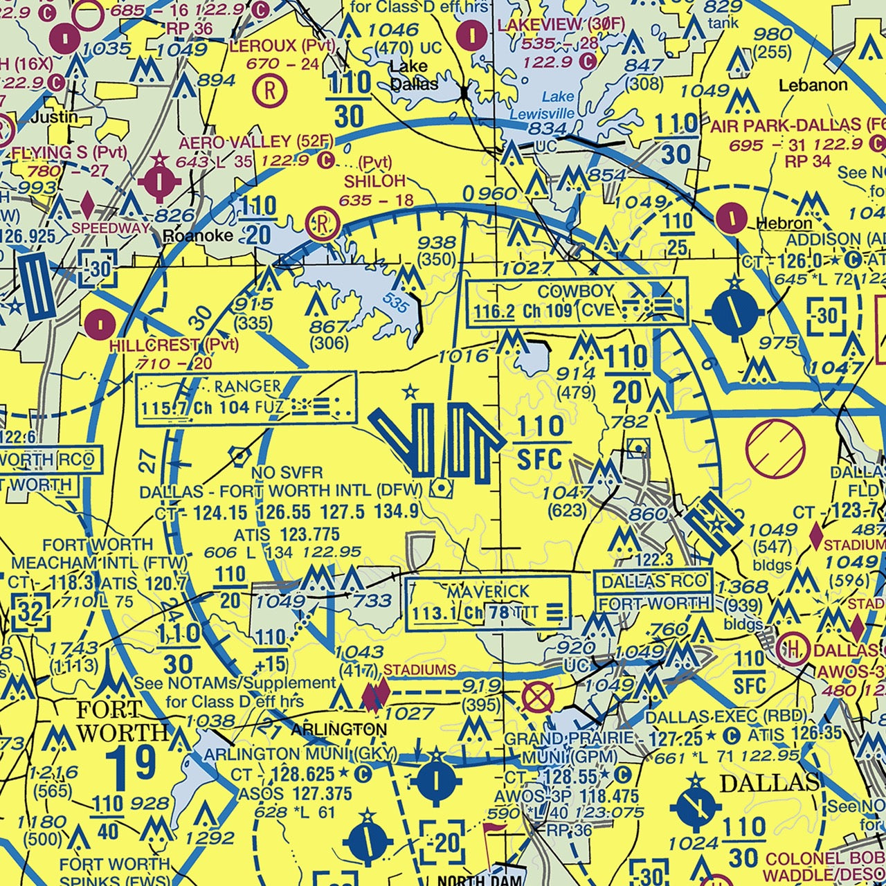 DFW - VFR Chart