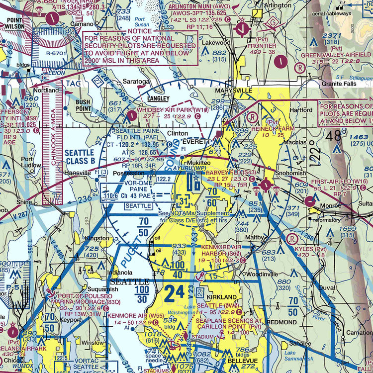 PAE - VFR Chart