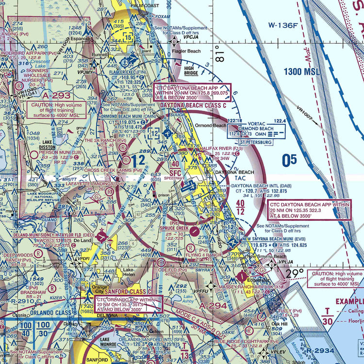 DAB - VFR Chart