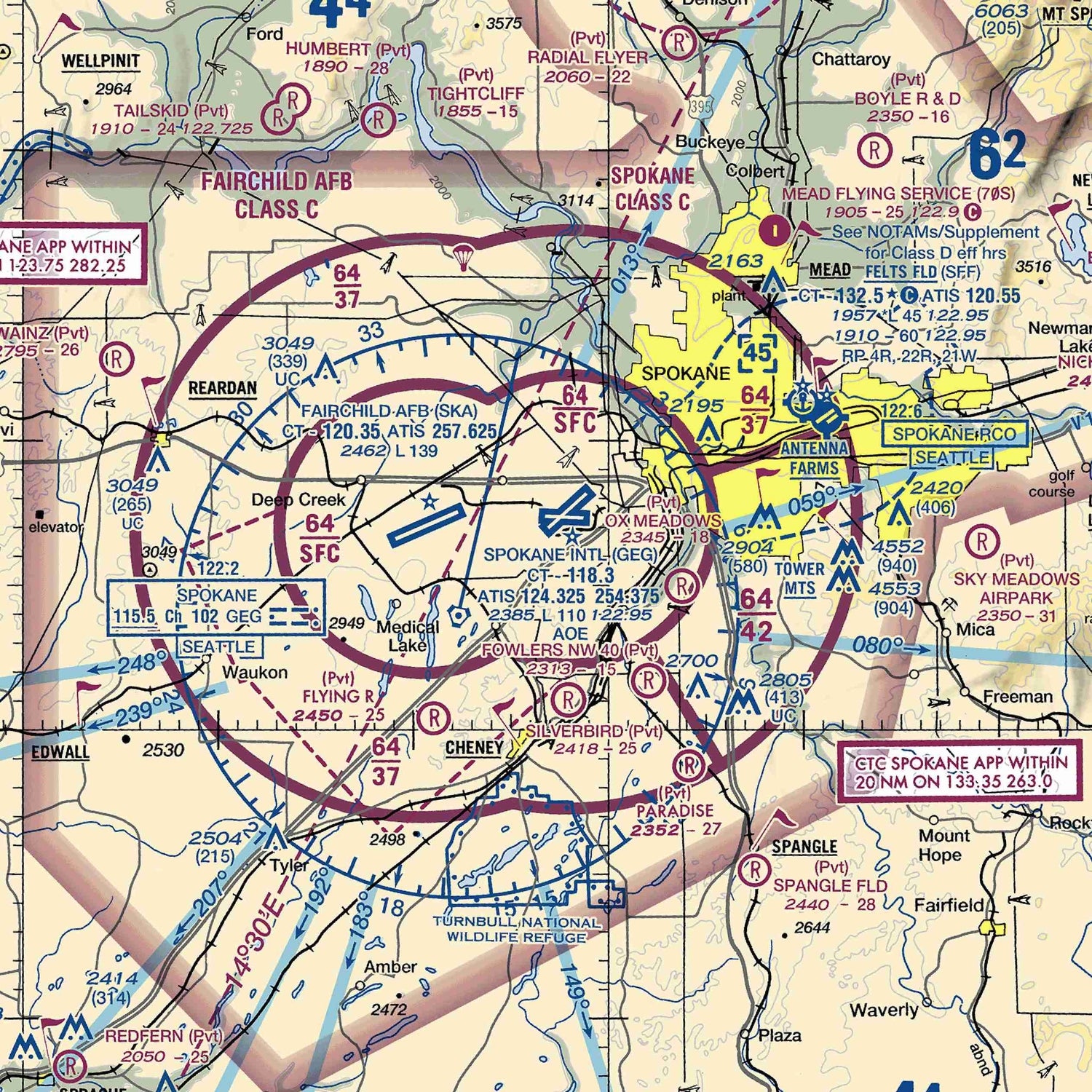 GEG - VFR Chart