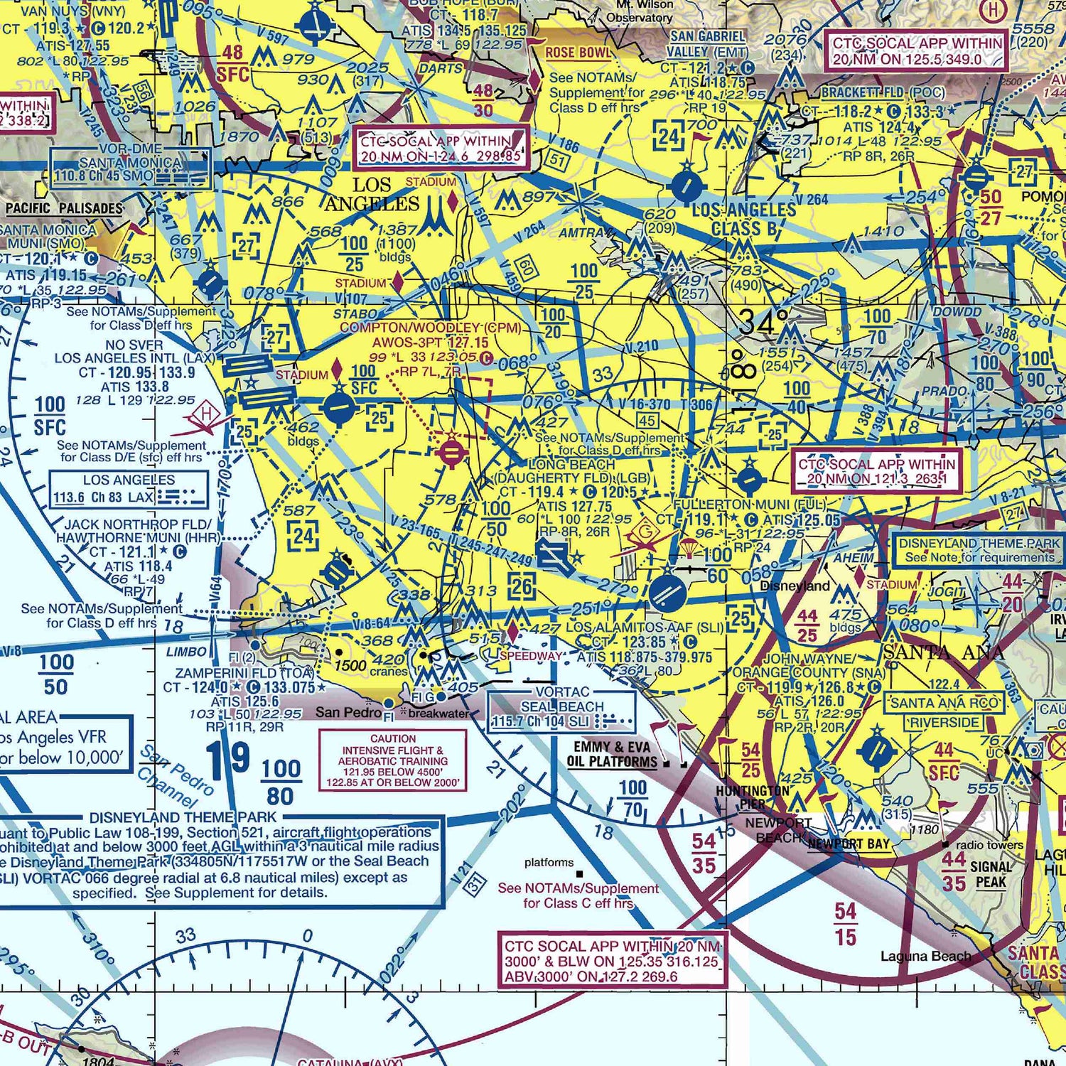 LGB - VFR Chart