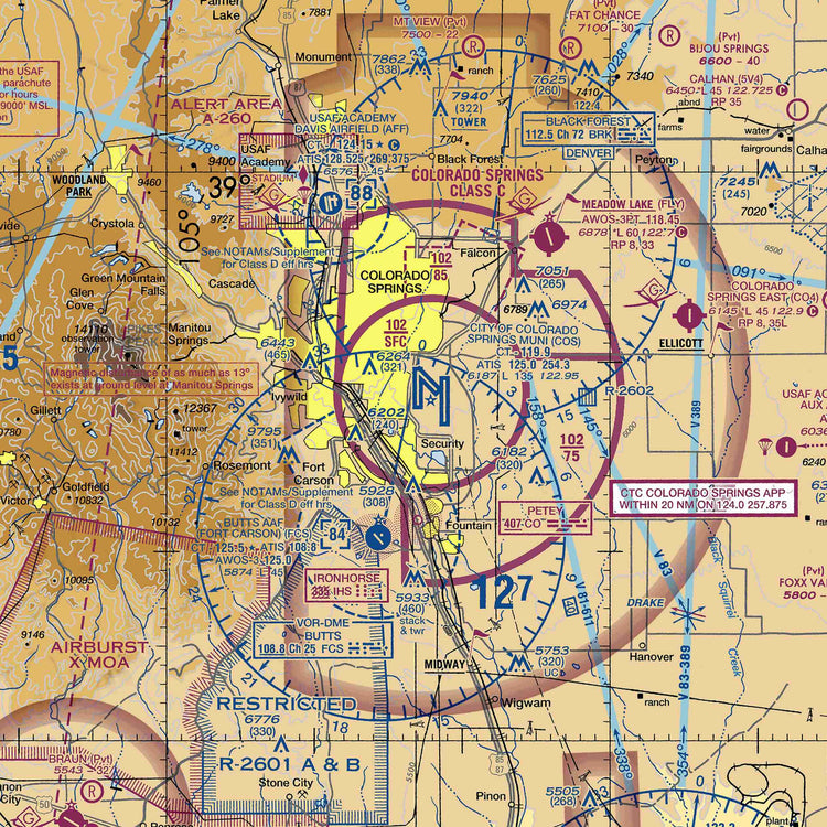 COS - VFR Chart