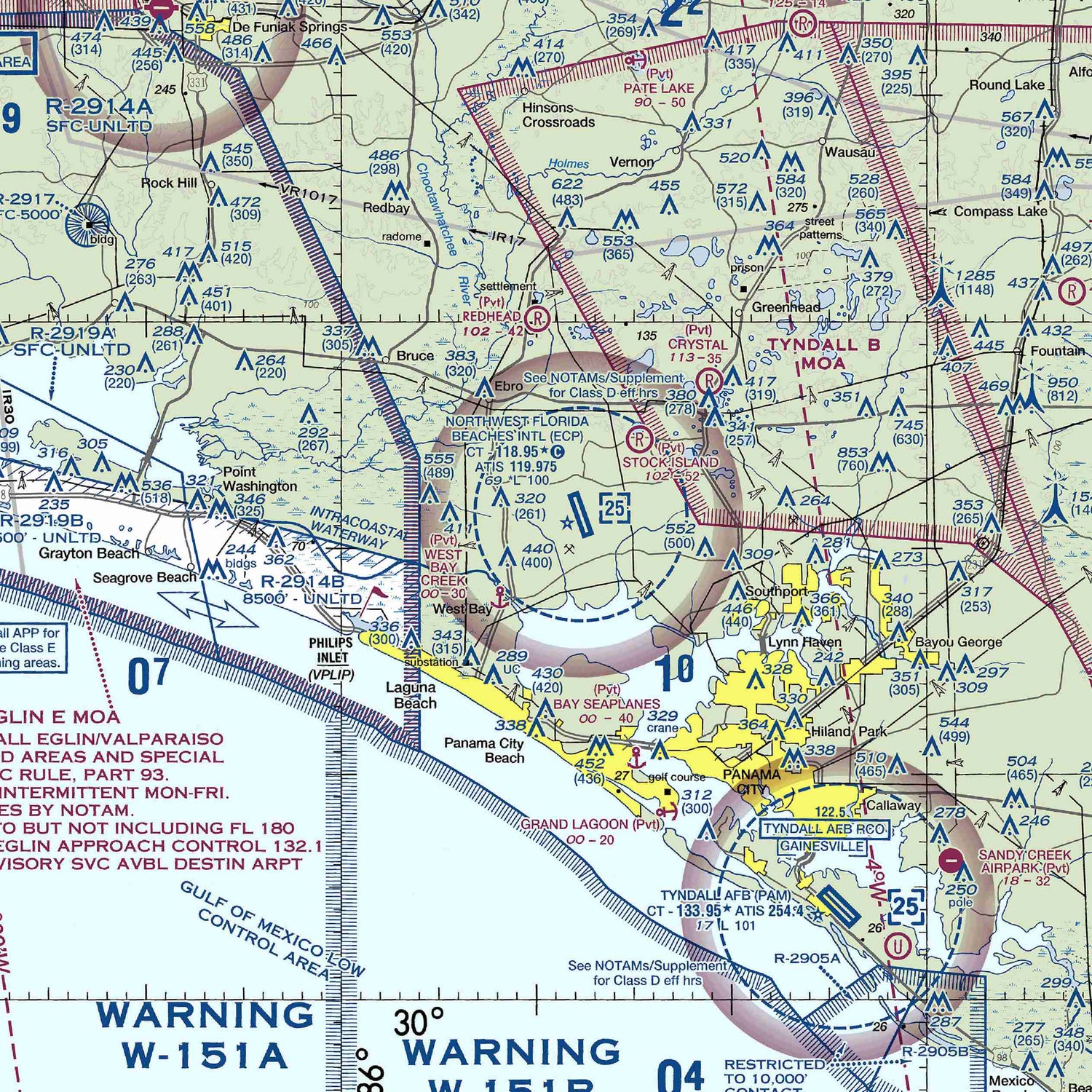 ECP - VFR Chart