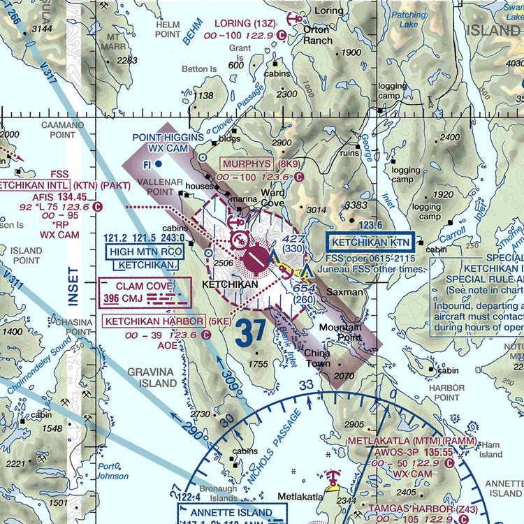 KTN - VFR Chart