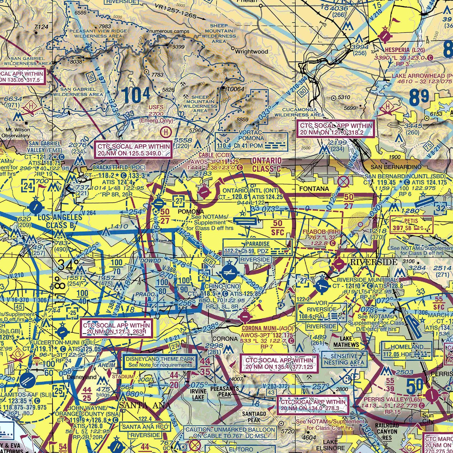 ONT - VFR Chart