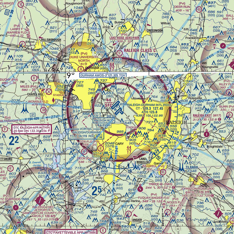 RDU - VFR Chart