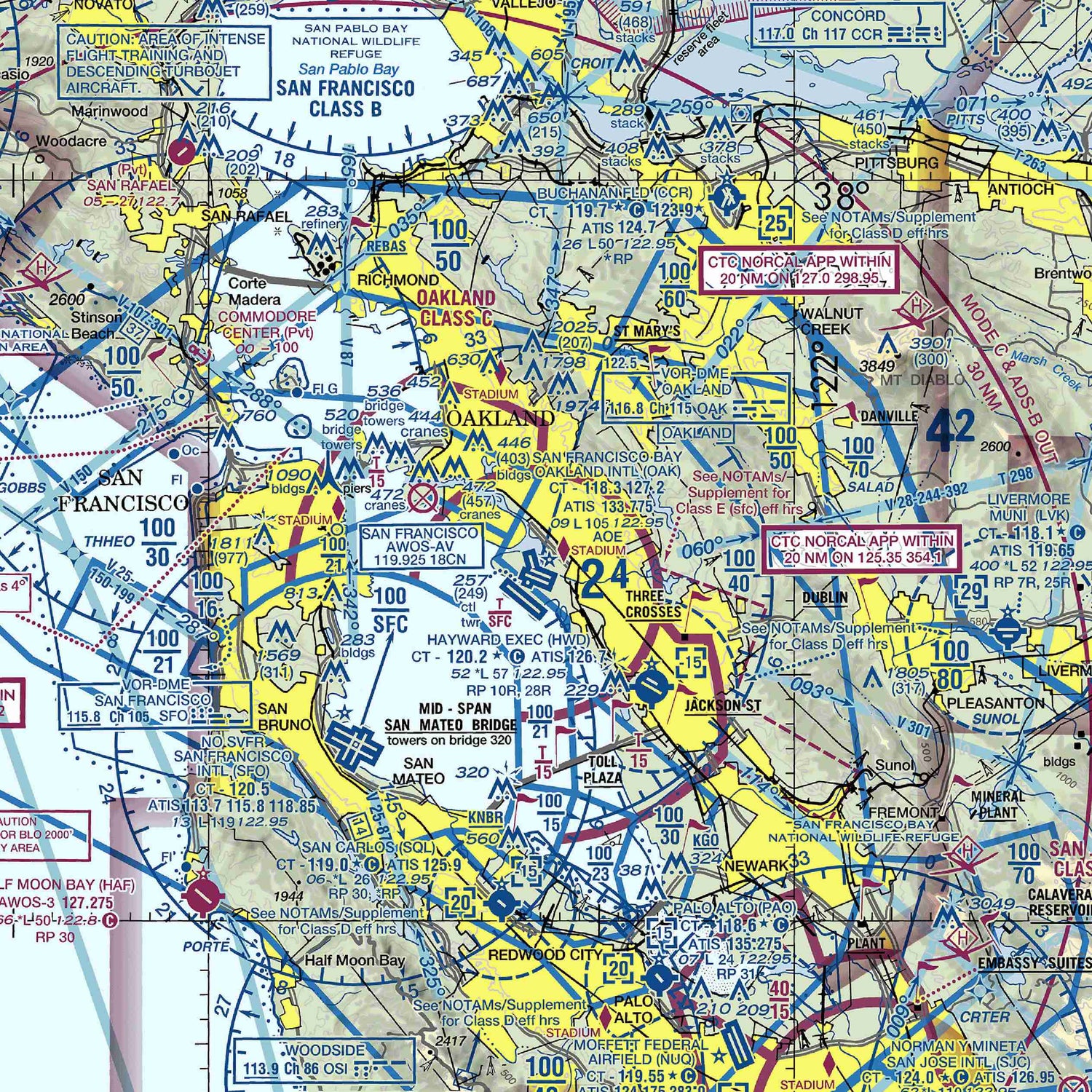 OAK - VFR Chart