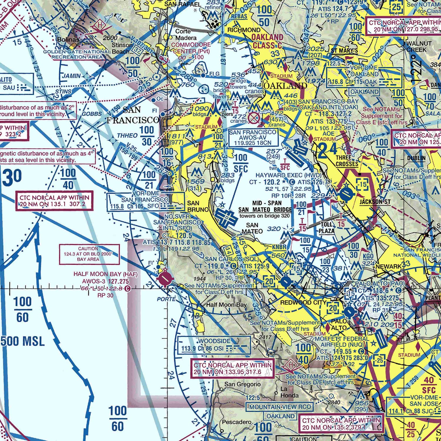 SFO - VFR Chart