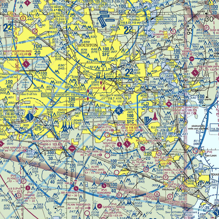 HOU - VFR Chart