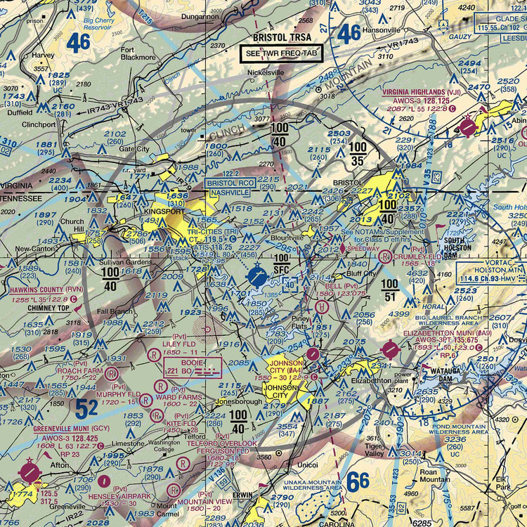 TRI - VFR Chart