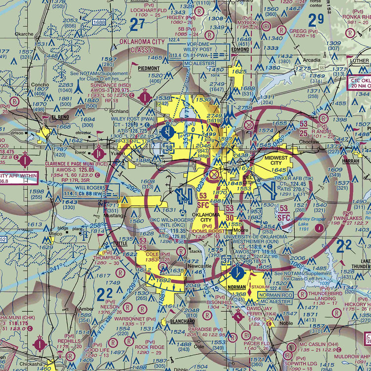 OKC - VFR Chart