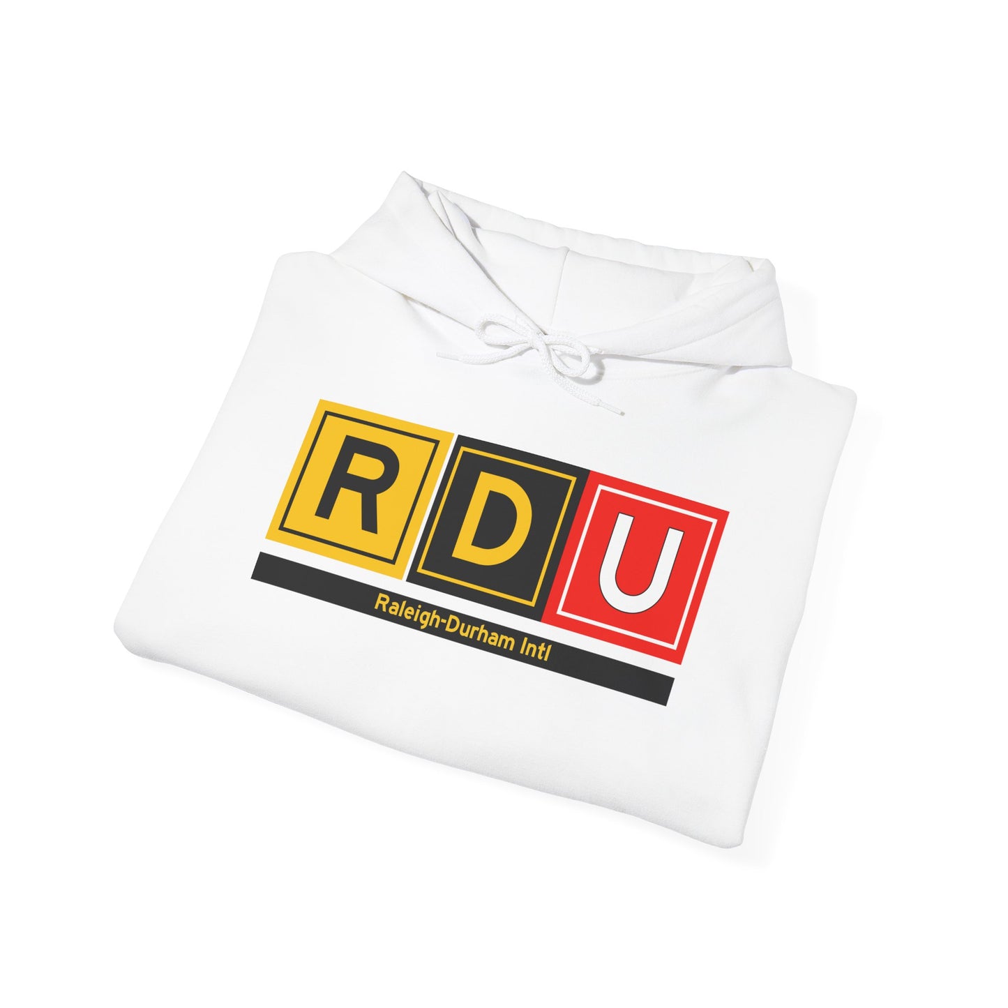 RDU Taxiway Hoodie w/ Airport Name | Raleigh-Durham International Airport Hoodie