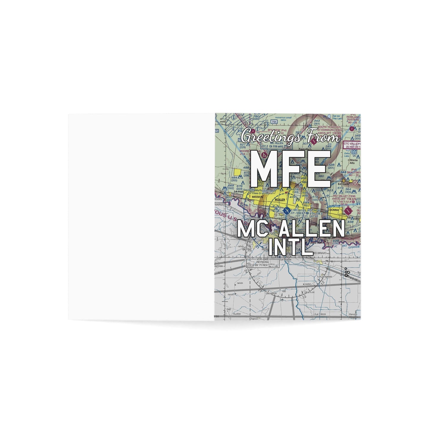 MFE Greeting Cards | Mc Allen International Airport Cards