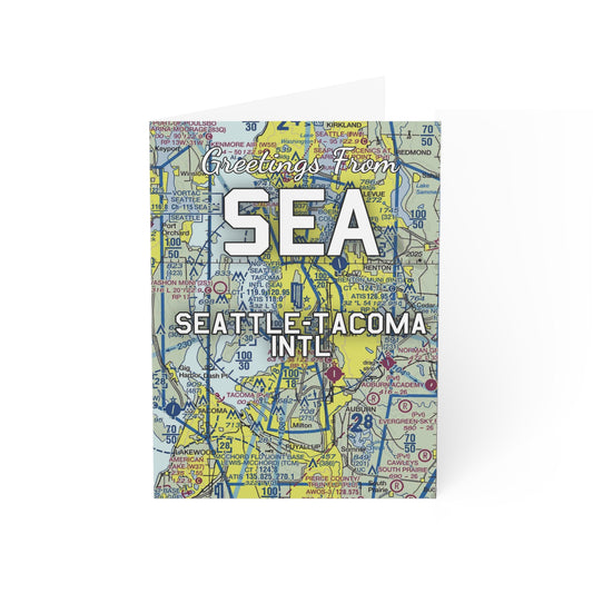 SEA Greeting Cards | Seattle-Tacoma International Airport Cards