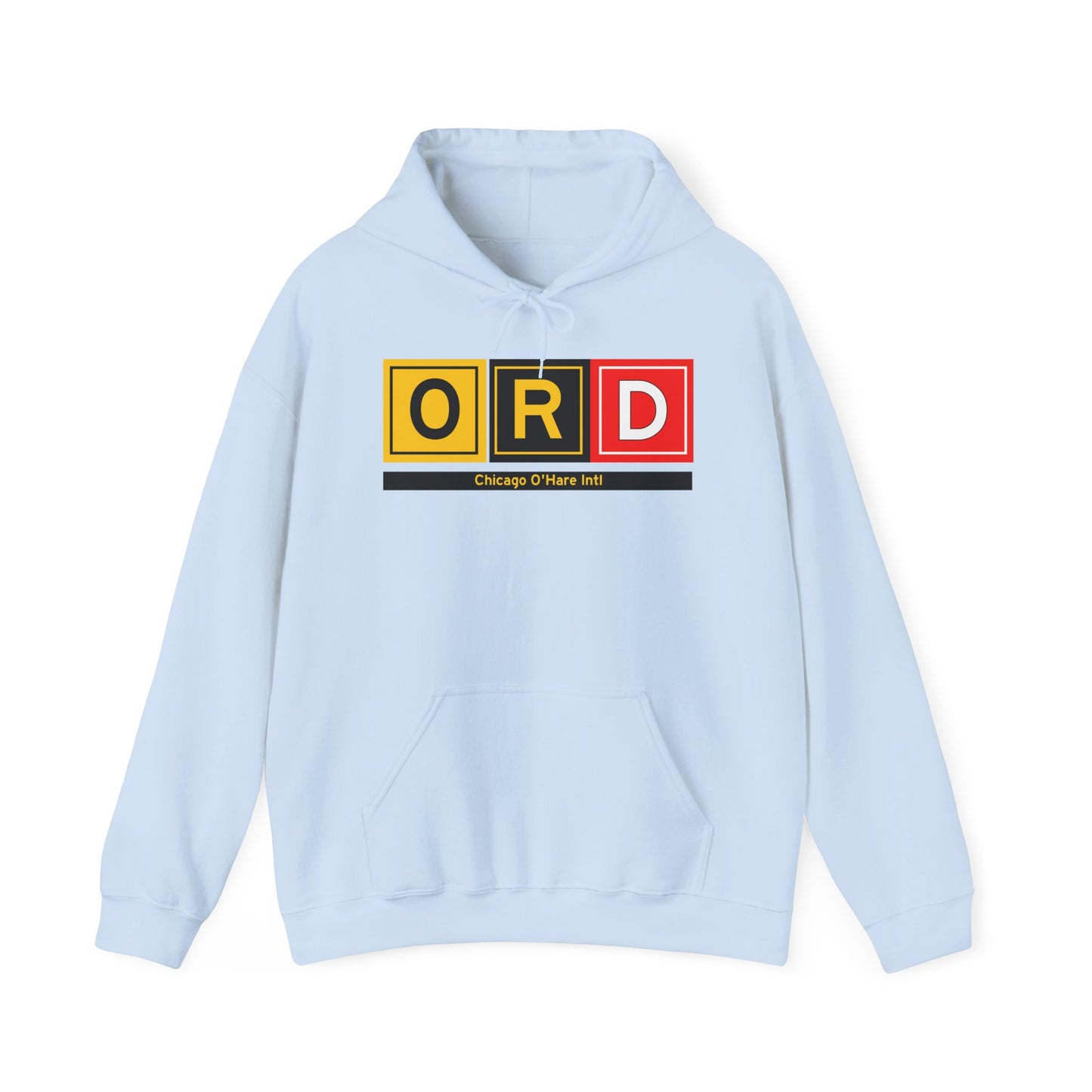 ORD Taxiway Hoodie w/ Airport Name | Chicago O'Hare International Airport Hoodie