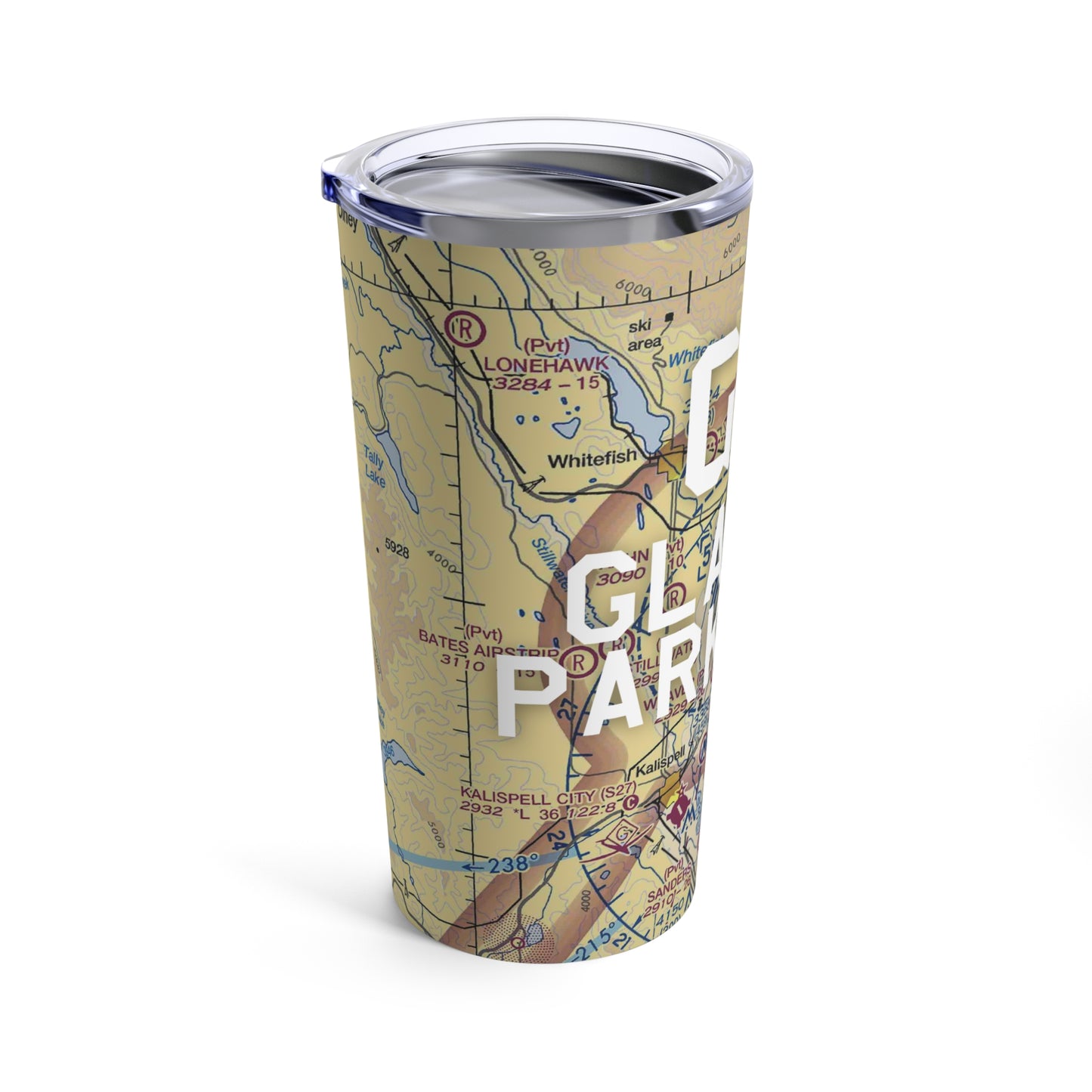 GPI Tumbler | Glacier Park International Airport Tumbler