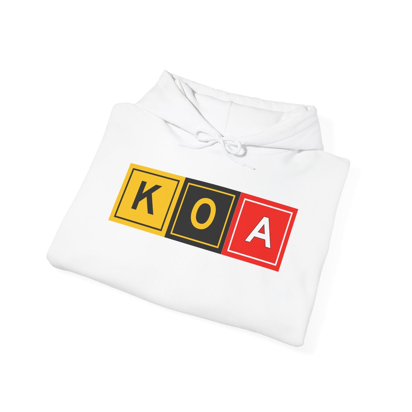 KOA Taxiway Hoodie | Ellison Onizuka Kona International At Keahole Airport Hoodie