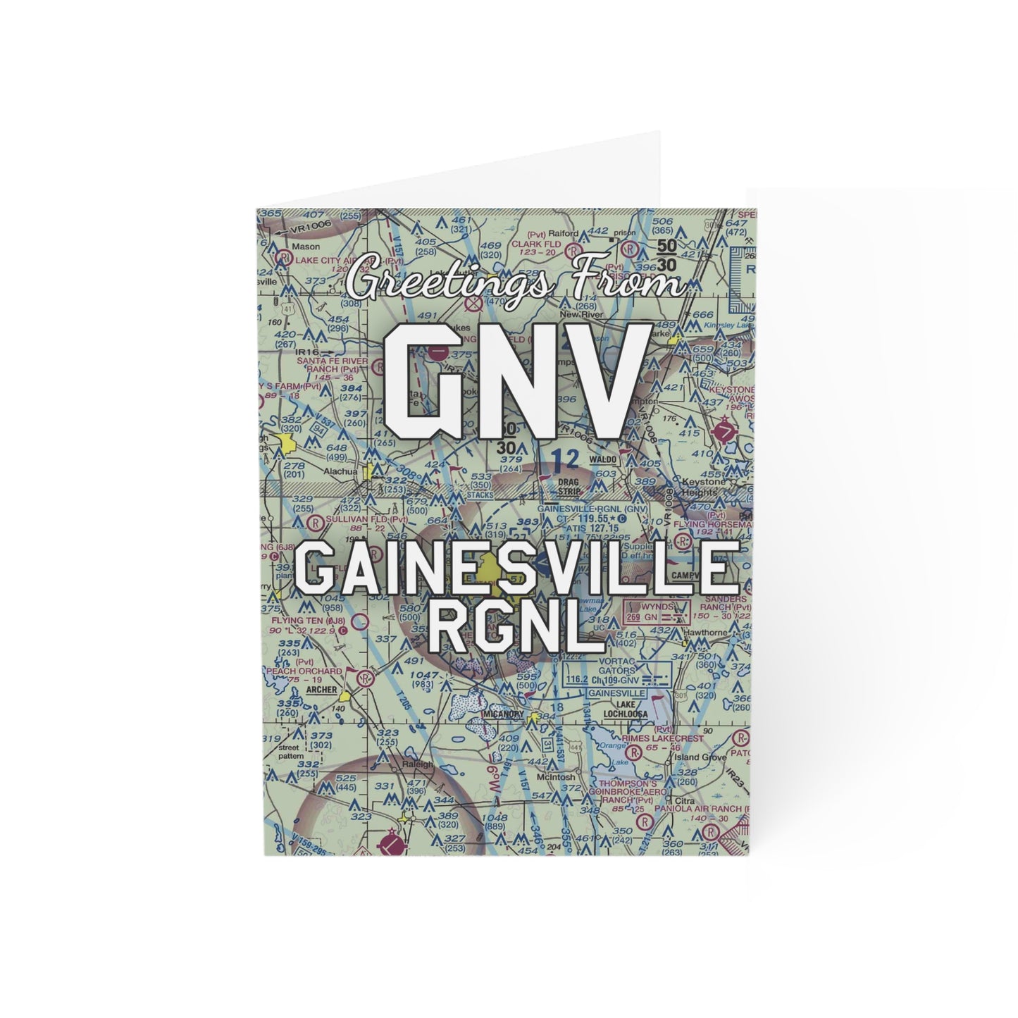 GNV Greeting Cards | Gainesville Regional Airport Cards