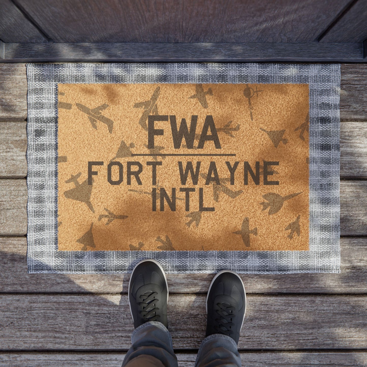 FWA Doormat | Fort Wayne International Airport Doormat