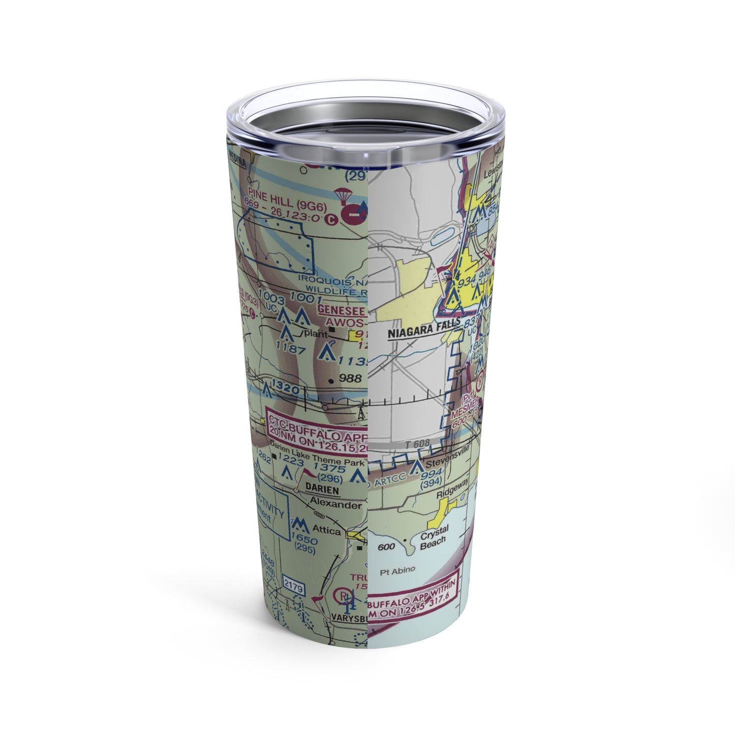 BUF Tumbler | Buffalo Niagara International Airport Tumbler