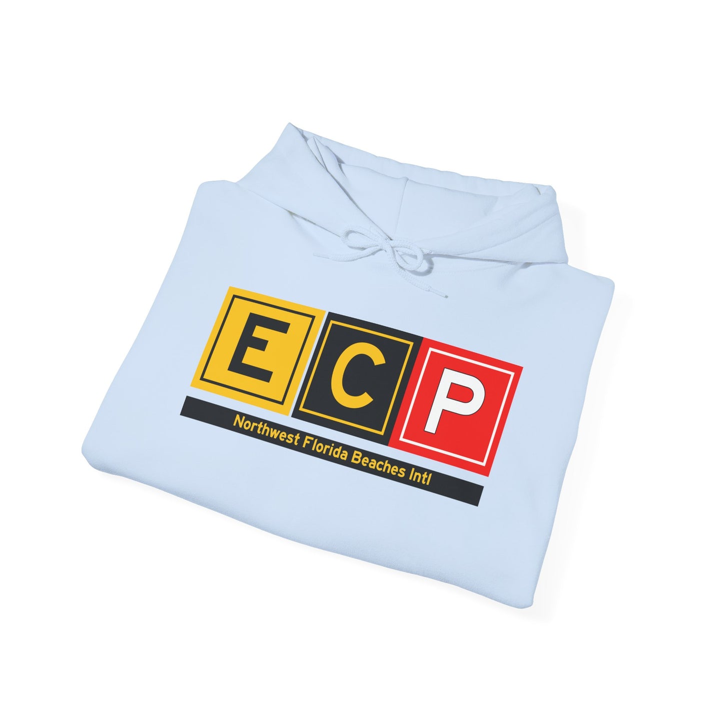 ECP Taxiway Hoodie w/ Airport Name | Northwest Florida Beaches International Airport Hoodie