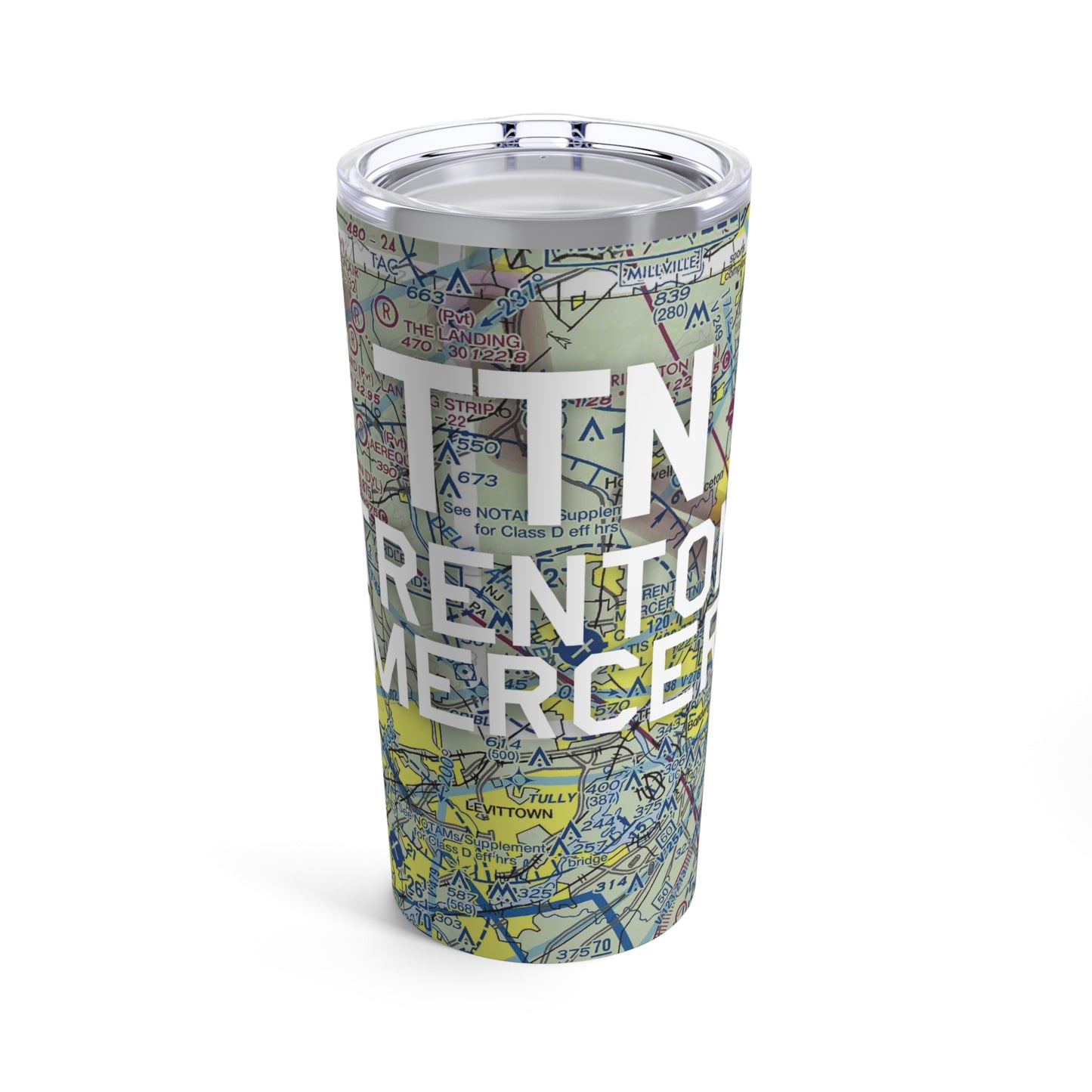 TTN Tumbler | Trenton Mercer Airport Tumbler