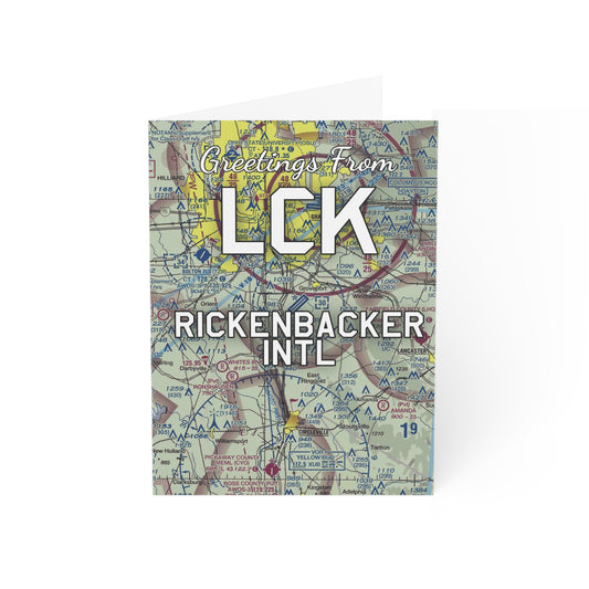 LCK Greeting Cards | Rickenbacker International Airport Cards