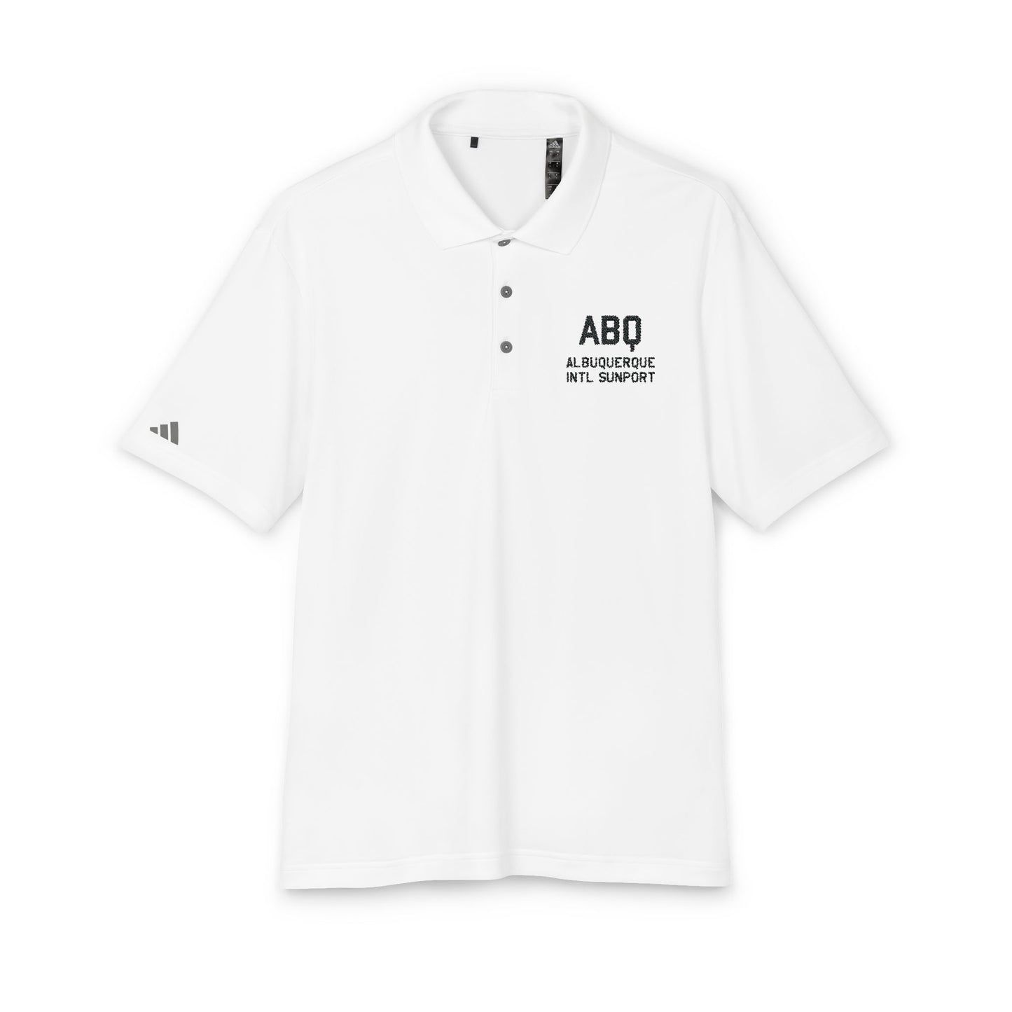 ABQ Adidas Polo | Albuquerque International Sunport Airport Polo