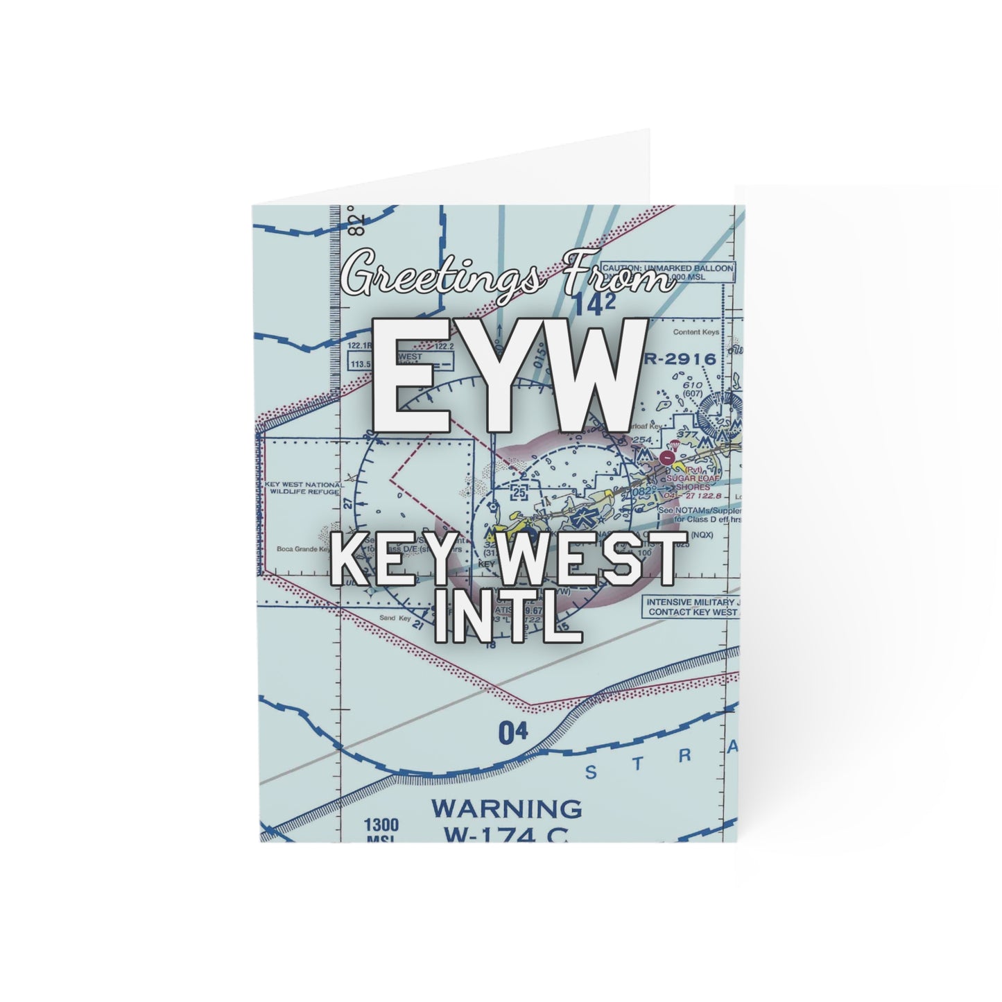 EYW Greeting Cards | Key West International Airport Cards