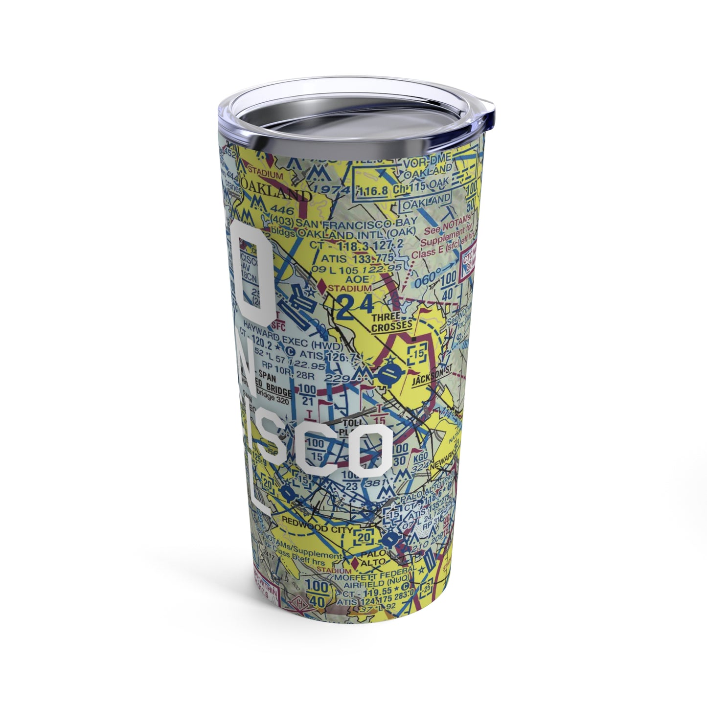 SFO Tumbler | San Francisco International Airport Tumbler