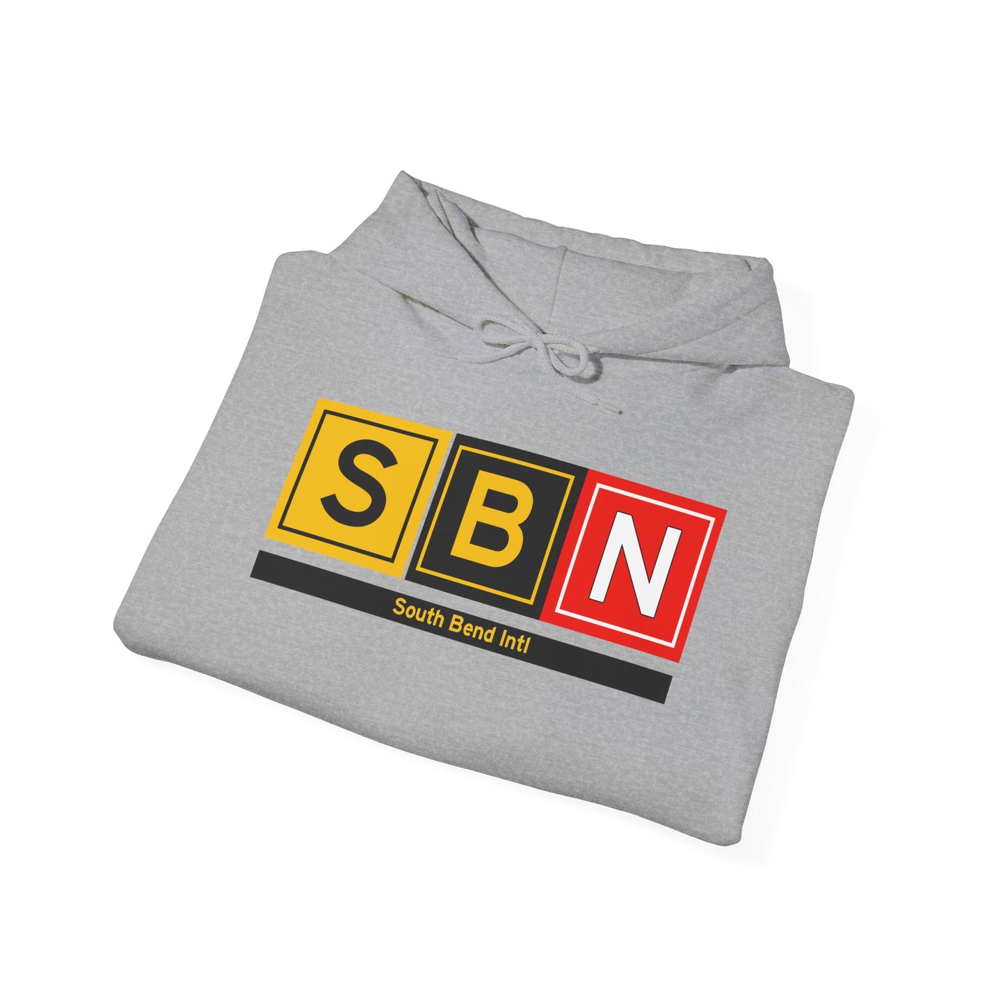 SBN Taxiway Hoodie w/ Airport Name | South Bend International Airport Hoodie