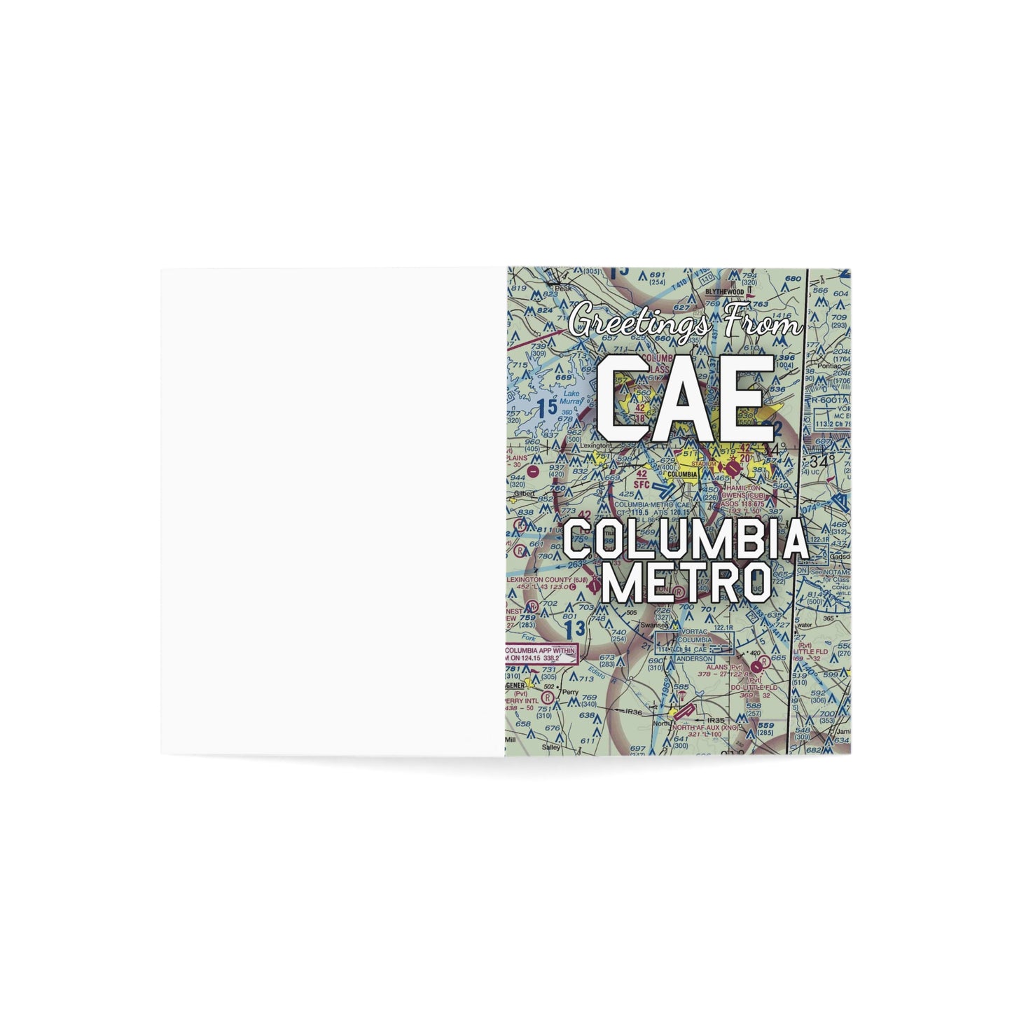 CAE Greeting Cards | Columbia Metro Airport Cards