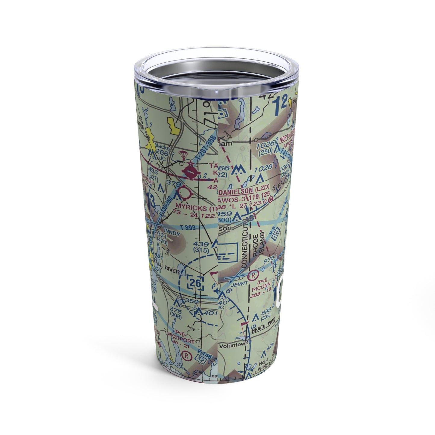 PVD Tumbler | Rhode Island TF Green International Airport Tumbler