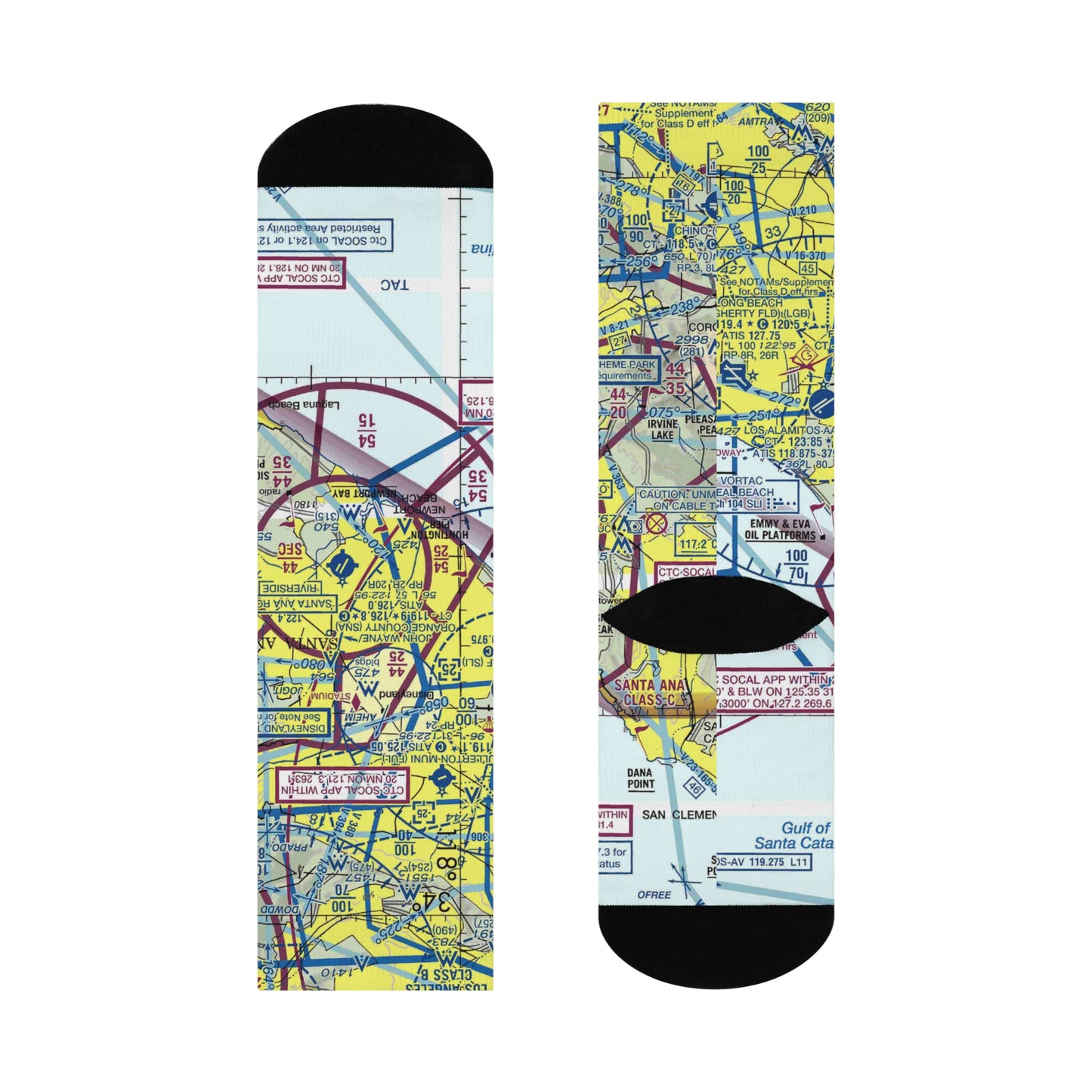 SNA Cushioned Crew Socks | John Wayne/Orange County Airport Socks