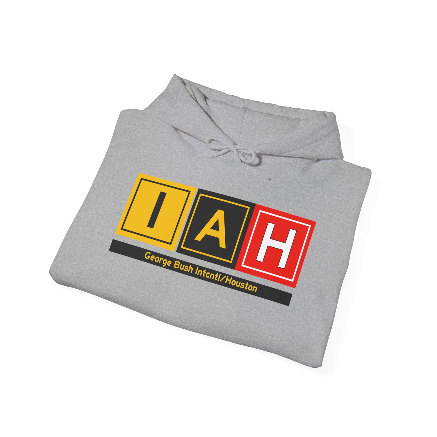 IAH Taxiway Hoodie w/ Airport Name | George Bush Intcntl/Houston Airport Hoodie