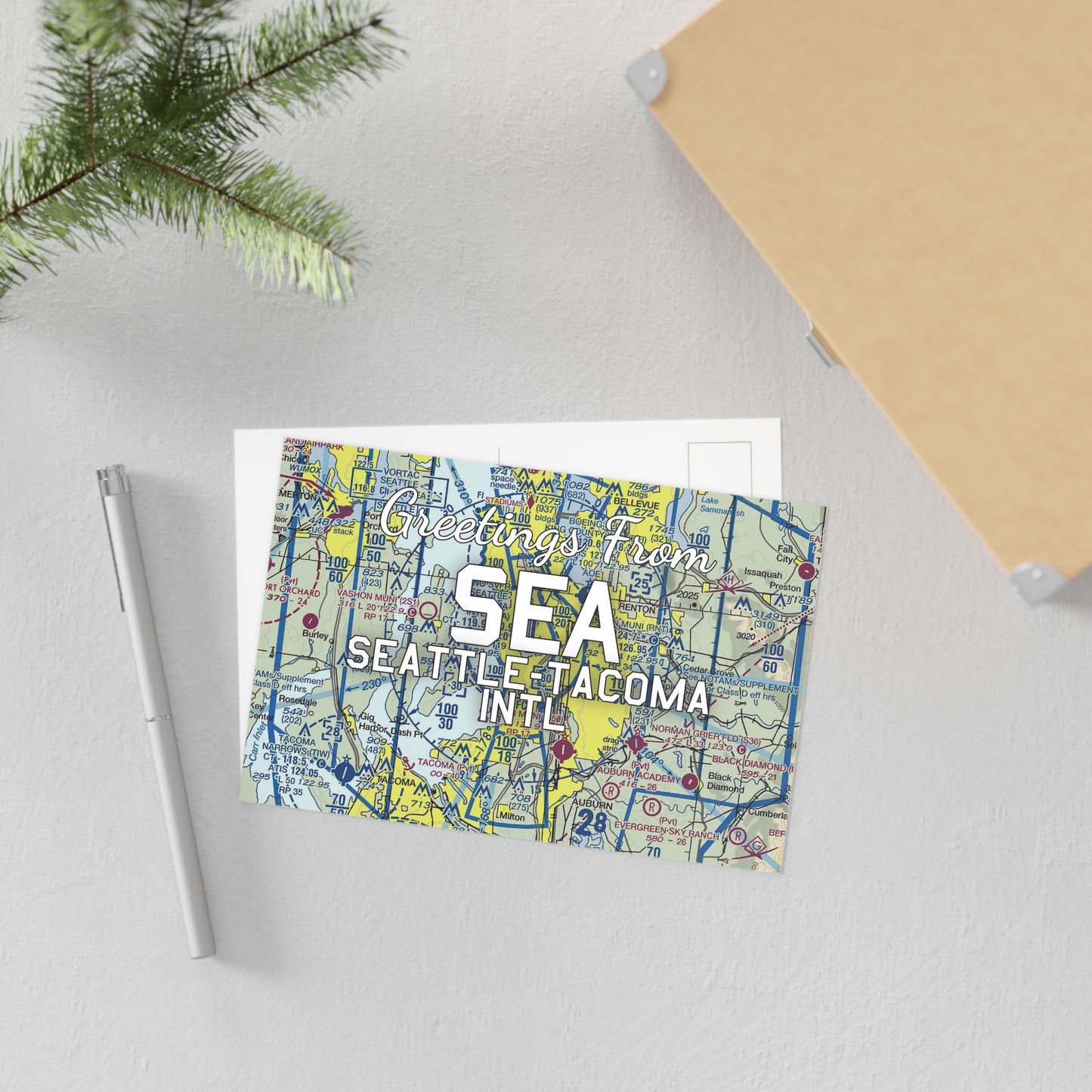 SEA Postcard | Seattle-Tacoma International Airport Card