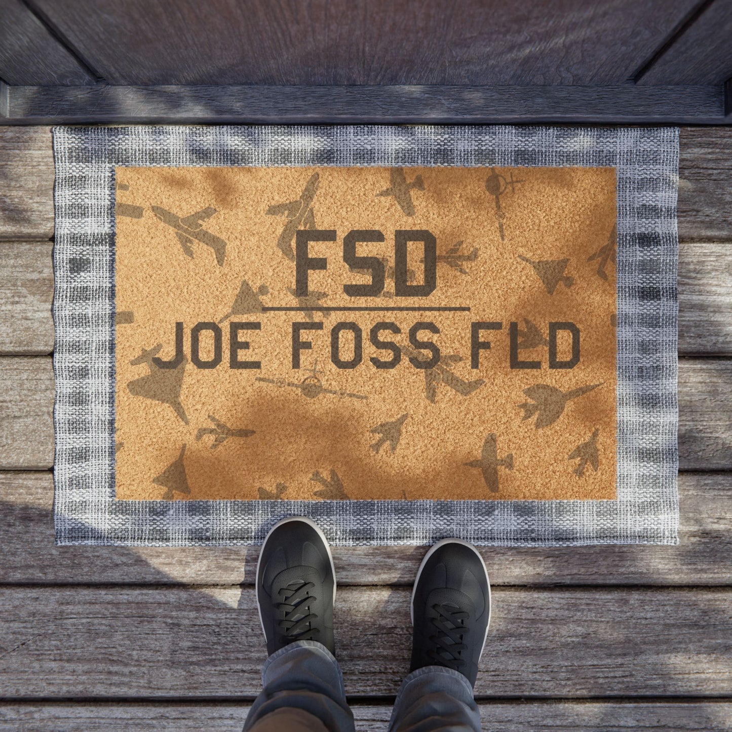 FSD Doormat | Joe Foss Field Airport Doormat