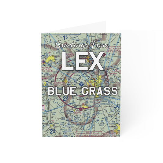 LEX Greeting Cards | Blue Grass Airport Cards