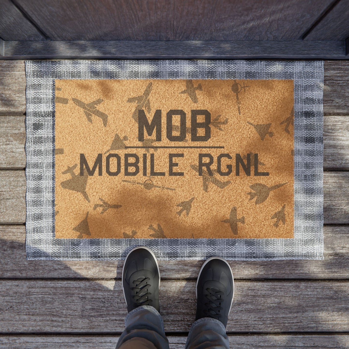 MOB Doormat | Mobile Regional Airport Doormat