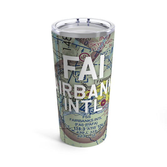 FAI Tumbler | Fairbanks International Airport Tumbler