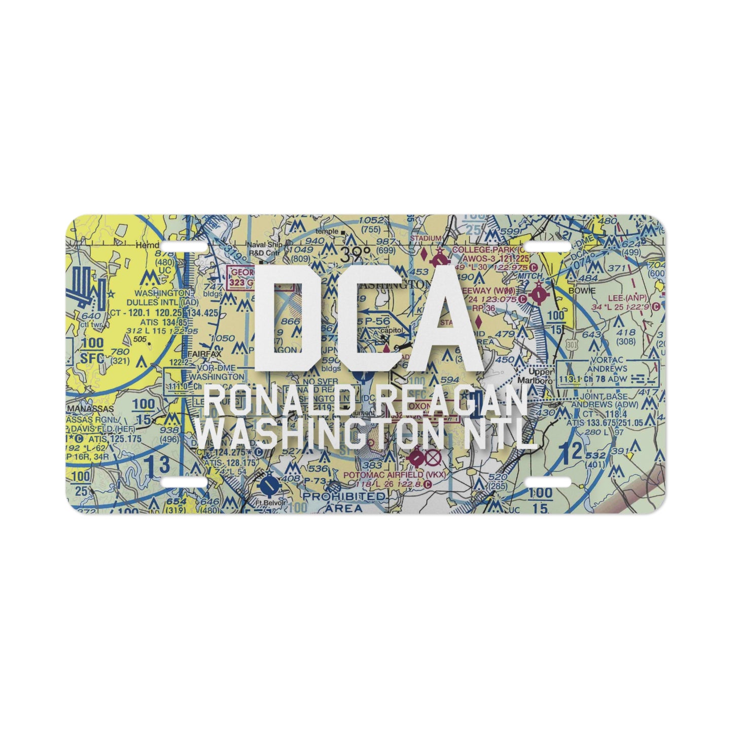 DCA Vanity Plate | Ronald Reagan Washington National Airport Vanity Plate