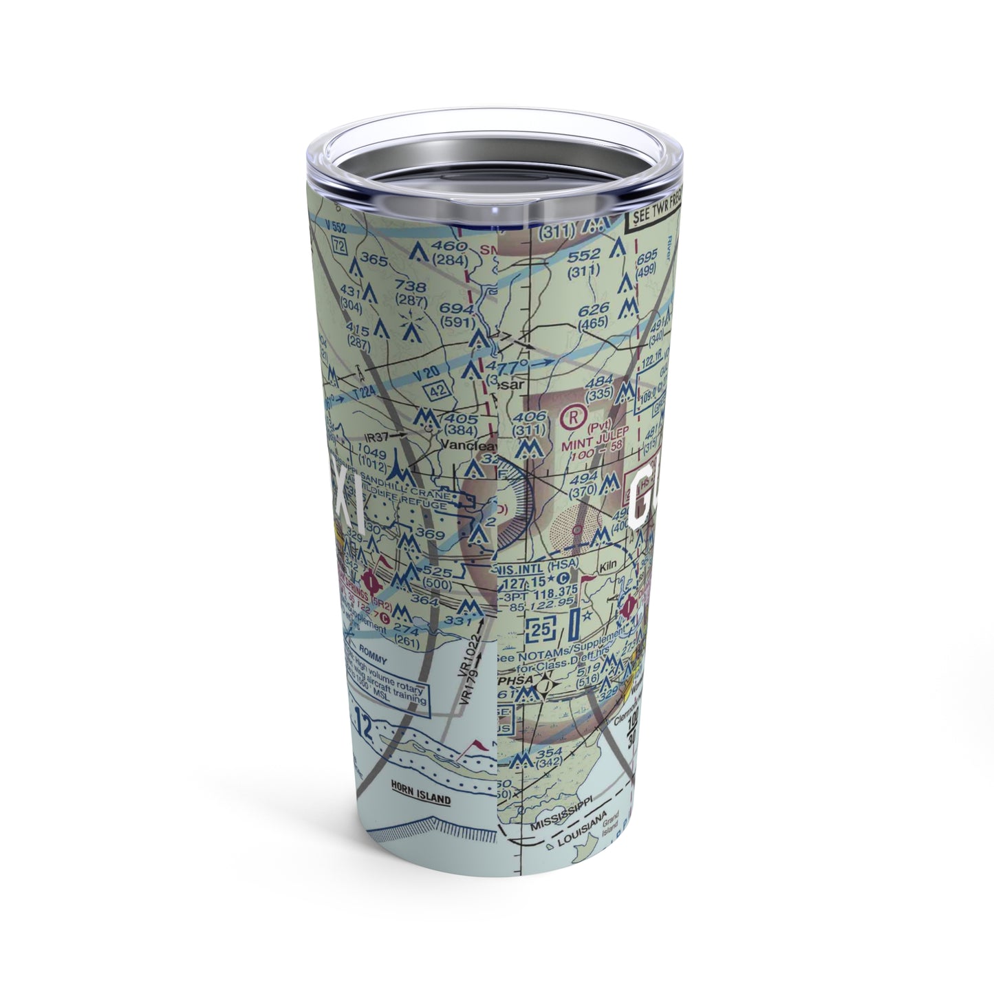 GPT Tumbler | Gulfport-Biloxi International Airport Tumbler