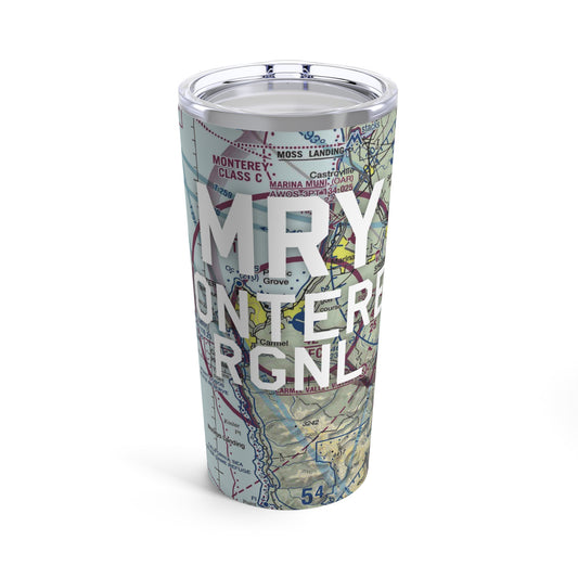 MRY Tumbler | Monterey Regional Airport Tumbler