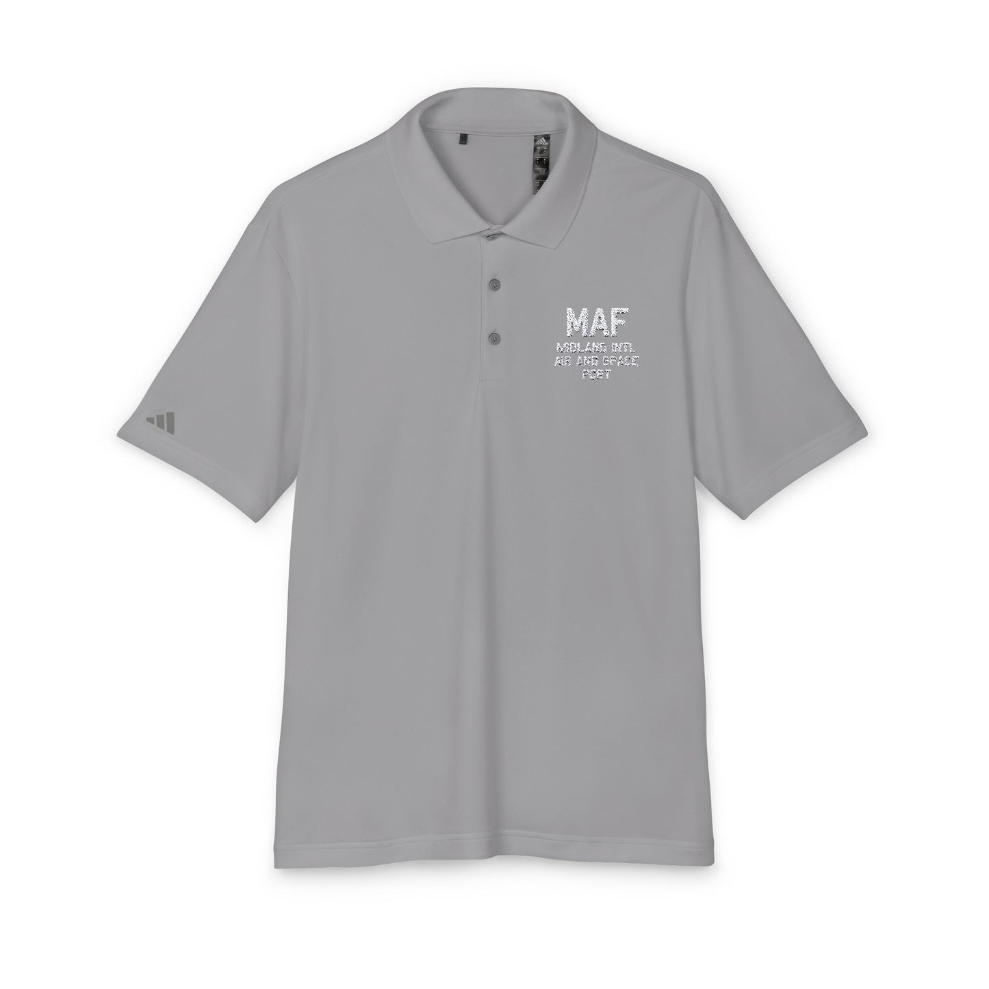 MAF Adidas Polo | Midland International Air and Space Port Airport Polo