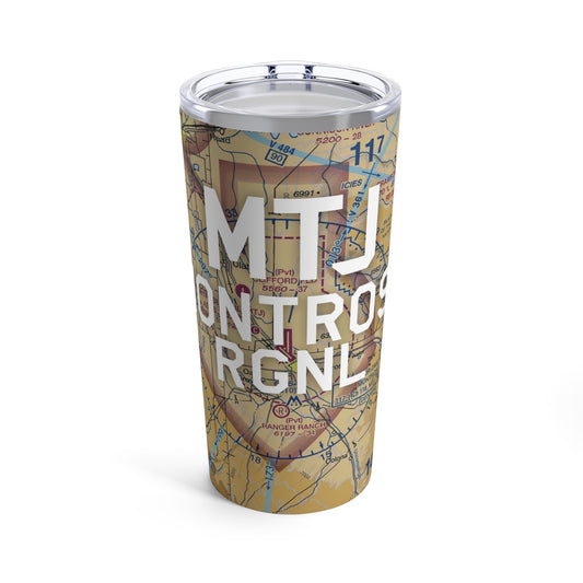 MTJ Tumbler | Montrose Regional Airport Tumbler