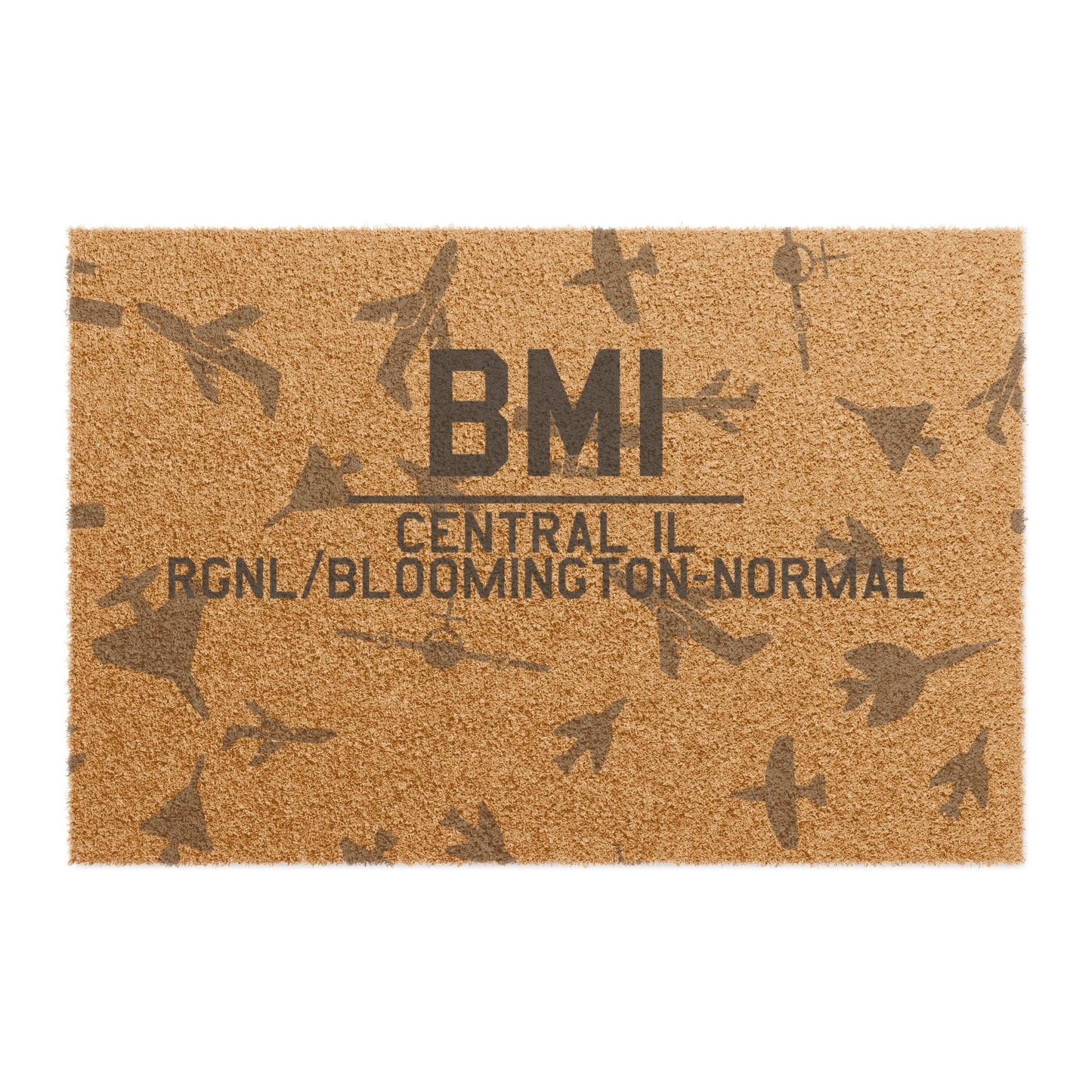 BMI Doormat | Central Il Regional/Bloomington-Normal Airport Doormat