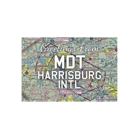 MDT Postcard | Harrisburg International Airport Card