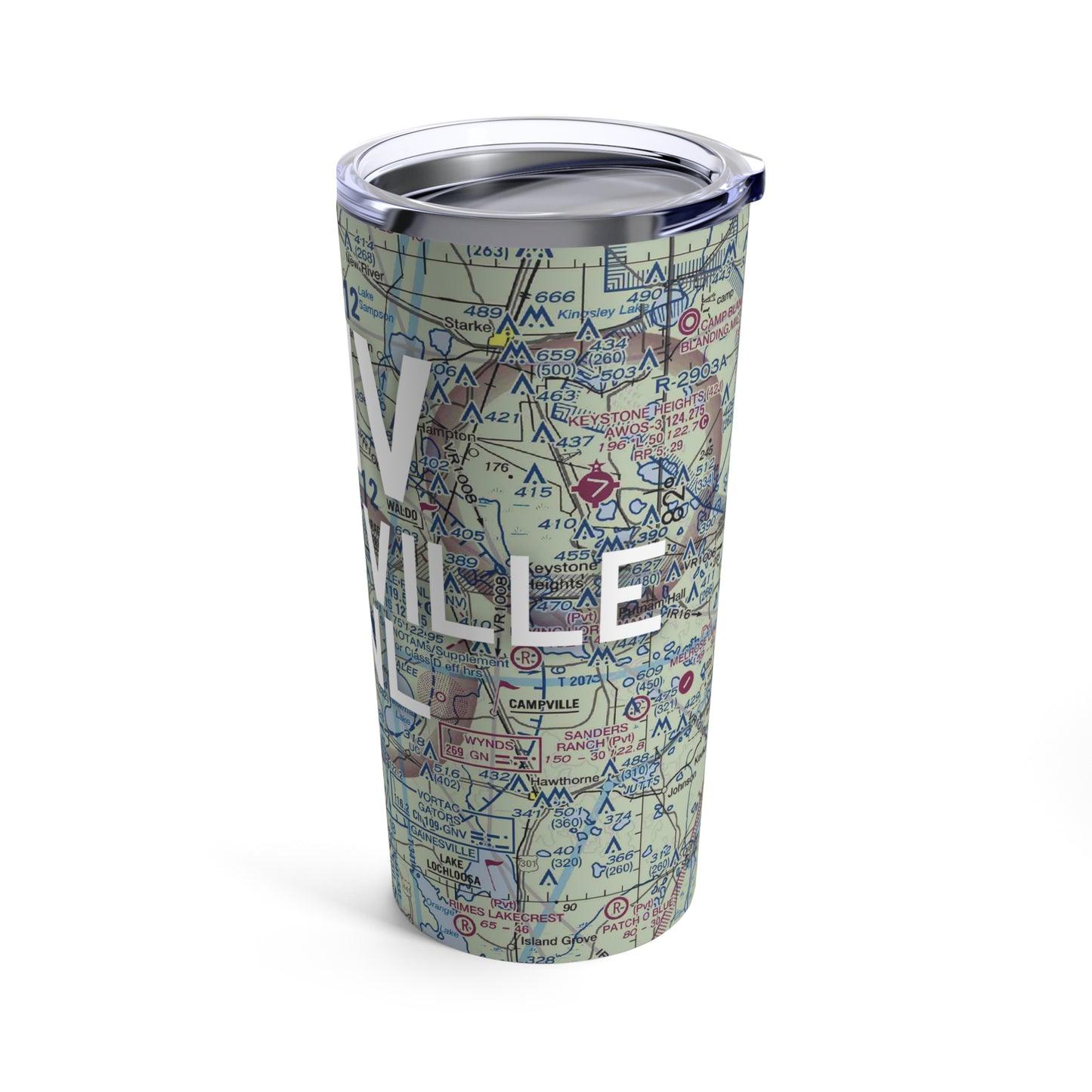 GNV Tumbler | Gainesville Regional Airport Tumbler