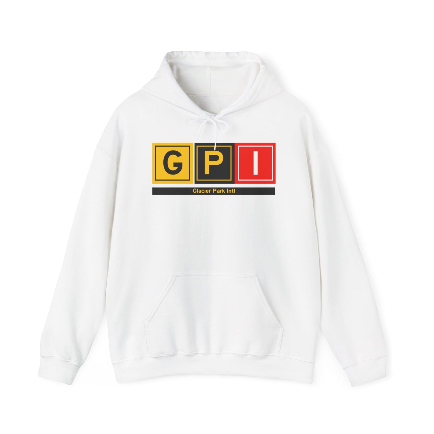 GPI Taxiway Hoodie w/ Airport Name | Glacier Park International Airport Hoodie